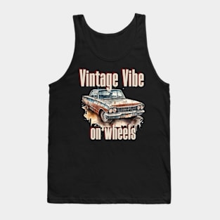 Retro car Tank Top